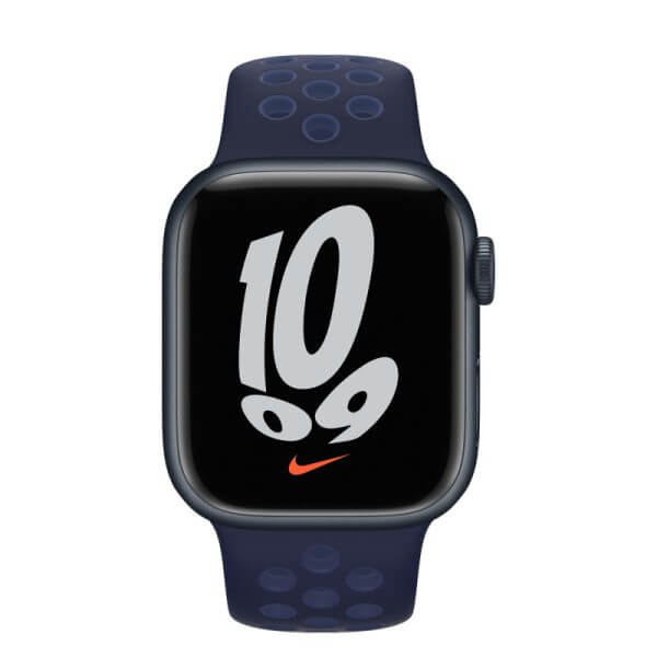 ساعت هوشمند اپل واچ سری 7 مدل 41mm Aluminum Case with Nike Sport silicone Band